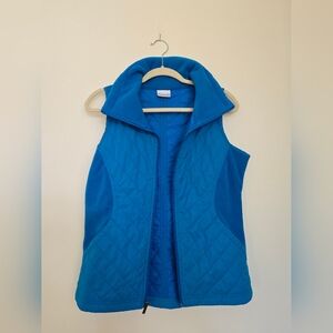 Columbia Women's Blue Quilted Vest